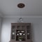 Ekena Millwork Berkshire PVC Medallion (Canopies up to 7"), 16"OD x 3 1/2"ID x 1"P, Universal Aged Metallic Rust CMP16BEDRU - alternate 9